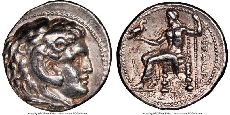 MACEDONIAN KINGDOM. Alexander III the Great (336-323 BC). AR tetradrachm (26mm, ...