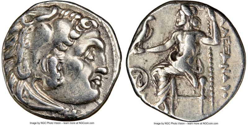 MACEDONIAN KINGDOM. Alexander III the Great (336-323 BC). AR drachm (18mm, 1h). ...