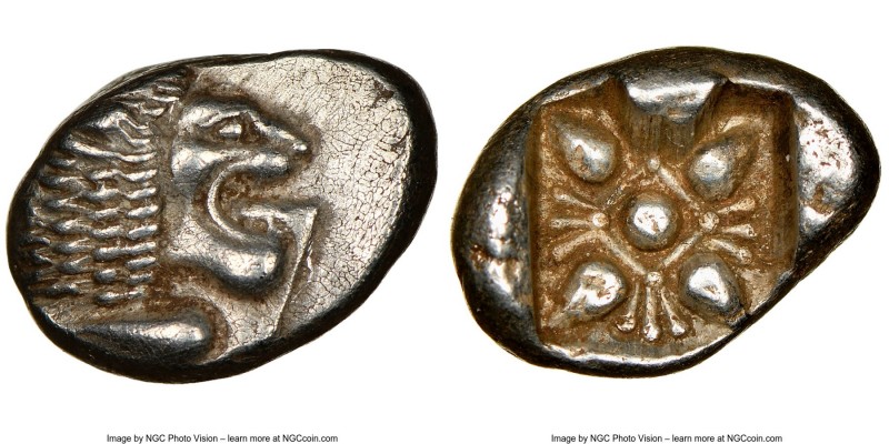 IONIA. Miletus. Ca. late 6th-5th centuries BC. AR 1/12 stater or obol (11mm). NG...
