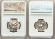 PTOLEMAIC KINGDOM. Ptolemy I Soter (305/4-282 BC). AR stater or tetradrachm (25mm, 17.04 gm, 1h). NGC Choice VF 4/5 - 4/5. Early posthumous issue of M...