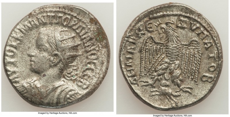 SYRIA. Antioch. Gordian III (AD 238-244). BI tetradrachm (27mm, 11.95 gm, 11h). ...