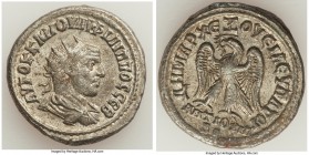 SYRIA. Antioch. Philip I (AD 244-249). BI tetradrachm (28mm, 12.31 gm, 7h). XF. AD 248. AYTOK K M IOYΛI ΦIΛIΠΠOC CЄB, radiate, draped and cuirassed bu...