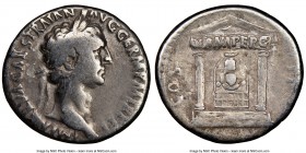 Trajan (AD 98-117). AR cistophorus (26mm, 6h). NGC Fine. scuff. Asia Minor (Ephesus?), ca. January-February AD 98. IMP NERVA CAES TRAIAN-AVG GERM P M ...