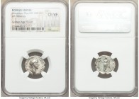 Antoninus Pius (AD 138-161). AR denarius (18mm, 12h). NGC Choice VF. Rome, AD 143-144. ANTONINVS AVG PI-VS P P TR P COS III, laureate head of Antoninu...