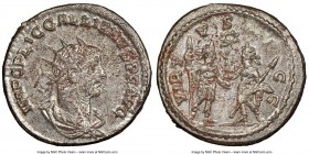 Gallienus, joint reign (AD 253-268). BI antoninianus (21mm, 5.07 gm, 6h). NGC MS 5/5 - 4/5, Silvering. Asia, AD 255-256. IMP C P LIC GALLIENVS P F AVG...