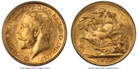 George V gold Sovereign 1914-M MS63 PCGS, Melbourne mint, KM29, S-3999. AGW 0.2355 oz. 

HID09801242017

© 2020 Heritage Auctions | All Rights Res...