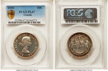 Elizabeth II Prooflike 50 Cents 1955 PL67 PCGS, Royal Canadian mint, KM53.

HID09801242017

© 2020 Heritage Auctions | All Rights Reserved