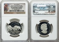 Elizabeth II platinum Proof "Challenge for Power" 300 Dollars 2014 PR70 Ultra Cameo NGC, Royal Canadian mint, KM1552. Mintage: 200. APW 1.001 oz. 

...