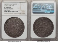 Genoa. Republic Scudo 1687-ILM VF Details (Reverse Scratched) NGC, KM79, Dav-3901. Dealer tag included. 

HID09801242017

© 2020 Heritage Auctions...
