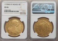Charles III gold 8 Escudos 1778 Mo-FF XF45 NGC, Mexico City mint, KM156.2. AGW 0.7841 oz. 

HID09801242017

© 2020 Heritage Auctions | All Rights ...