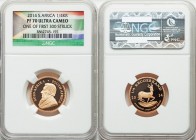 Republic: gold Proof 1/4 Krugerrand 2014 PR70 Ultra Cameo NGC, KM106. One of First 300 struck. AGW 0.2500 oz. 

HID09801242017

© 2020 Heritage Au...