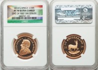 Republic gold Proof 1/2 Krugerrand 2014 PR70 Ultra Cameo NGC, KM107. One of First 300 struck. AGW 0.5000 oz.

HID09801242017

© 2020 Heritage Auct...