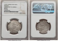Ferdinand & Isabella Real ND (1474-1504)-B MS63 NGC, Burgos mint, Cay-2625. 3.41gm Well struck for type, with satin surfaces. 

HID09801242017

© ...