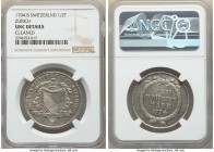 Zurich. Canton 1/2 Taler 1794-B UNC Details (Cleaned) NGC, Bern mint, KM174. Dealer tag included. 

HID09801242017

© 2020 Heritage Auctions | All...