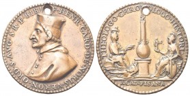 ROMA
Enrico Noris (cardinale bibliotecario di Santa Romana Chiesa), 1631-1704.. Medaglia 1700 opus F. De Saint Urbain.
Æ gr. 26,31 mm 35,0
Rv. HENR...