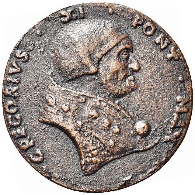 ROMA
Gregorio XI (Pierre Roger de Beaufort), 1370-1378. . Medaglia di restituzi...
