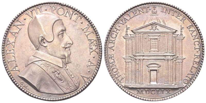 ROMA
Alessandro VII (Fabio Chigi), 1655-1667.. Medaglia riconio 1659 a. V opus ...