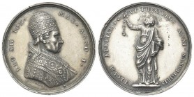 ROMA
Leone XII (Annibale Sermattei della Genga), 1823-1829.. Medaglia 1824 a. I opus G. Cerbara.
Ag gr. 33,24 mm 42,5
Dr. LEO XII PON - MAX ANNO I....