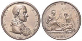 ROMA
Leone XII (Annibale Sermattei della Genga), 1823-1829.. Medaglia 1825 a. II opus G. Cerbara.
Æ gr. 15,00 mm 32,2
Dr. LEO XII - P M AN II. Bust...