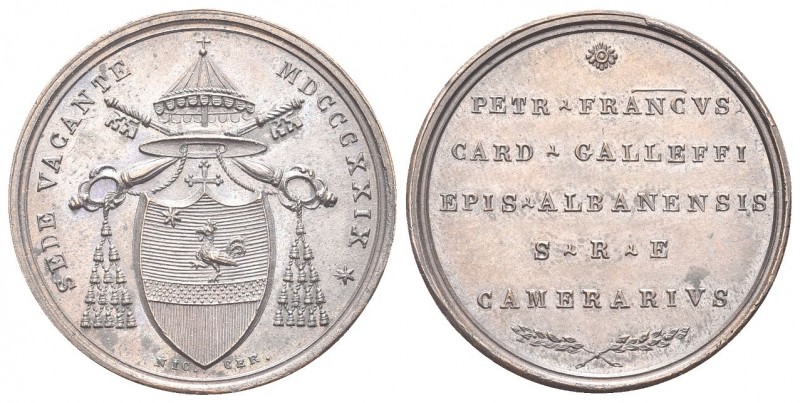 ROMA
Sede Vacante (Cam. Card. Francesco Galeffi), 1829.. Medaglia 1829 opus N. ...