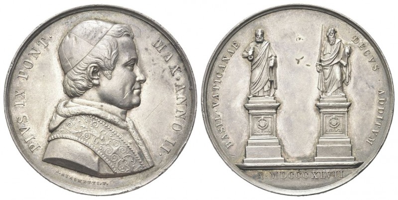 ROMA
Pio IX (Giovanni Maria Mastai Ferretti), 1846-1878.. Medaglia 1847 a. II o...
