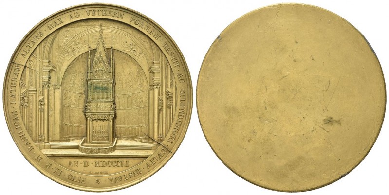 ROMA
Pio IX (Giovanni Maria Mastai Ferretti), 1846-1878.. Medaglia uniface di g...