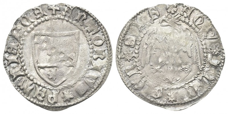 AQUILEIA
Antonio II Panciera di Portogruaro, 1402-1411. . Denaro.
Ag gr. 0,67...