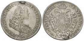 FIRENZE
Francesco II (III) di Lorena, 1737-1765. . Francescone 1764.
Ag gr. 26,93
Dr. FRANCISCVS D G R I S A G HIER REX LOTH BAR M D ETR. Busto lau...