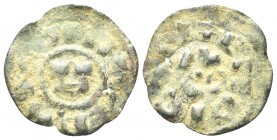 LUCCA
Enrico III, IV e V di Franconia imperatori e re d'Italia, 1039-1125.. Denaro.
Æ gr. 0,61
Dr. IHPERATOR. Monogramma di Enrico.
Rv. EHRICV. Le...