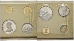 MALTA - SMOM
Angelo de Mojana di Cologna, 1962-1988.. Set 1978 di quattro monete in blister: 10 Scudi, 5 Scudi, 2 Scudi e 1 Scudo.
Au e Ag gr. 12 (A...