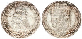 Austria 1 Thaler 1620 Archduke Leopold V monarch of Tyrol (1619-1626). Hall. Av.: Bust right dividing date. Rev.: Crowned shield small shields of Stra...