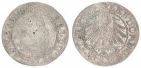 Germany Silesia Duchy of Legnica Brzeg Wolow 1 Grosz 1544. Frederick II (1505-1547). Grosz 1545 Brzeg. Silver F.u.S. 1363