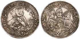 Germany Saxe Altenburg 1 Thaler 1624 Johann Philipp; Friedrich; Johann Wilhelm; Friedrich Wilhelm II. (1603-1625). Averse: 1/2-figure right dividing d...