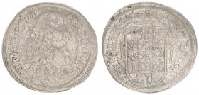 Germany Brandenburg Ansbach 1/6 Thaler 1678 Johann Friedrich(1667-1686). Averse: Armored and draped bust to right value (1/6) in oval below shoulder. ...
