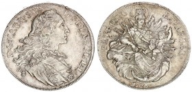 Germany Bavaria 1 Thaler 1770 Maximilian III(1745-1777). Averse: Draped bust to right head breaks legend at top. Averse Legend: D • G • MAX • IOS • U ...
