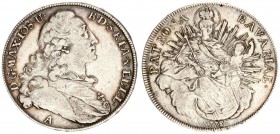 Germany Bavaria 1 Thaler 1773 A Amberg. Maximilian III(1745-1777). Averse: Draped bust to right mintmark below head breaks legend at top. Averse Legen...