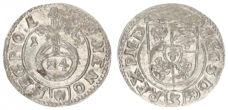 Poland 1/24 Thaler 1615 Bydgoszcz. Sigismund III Vasa (1587-1632). Crown coins 1...