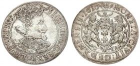 Poland 1 Ort Gdansk 1616 Sigismund III Vasa (1587-1632). City of Gdansk ort 1616. Bust of the king with a wide flange; on the obverse a colon and rose...