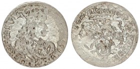 Poland 6 Groszy 1662 TT John II Casimir Vasa (1649-1668). Crown coins 1662 TT Bydgoszcz; coat of arms Ślepowron on the reverse; coin without borders; ...