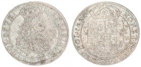 Poland 1 Ort 1668 TLB Bydgoszcz. John II Casimir Vasa (1649-1668). Crown coins; ort 1668 Bydgoszcz; initials T.L.B. under the ruler's sleeve; Ślepowro...