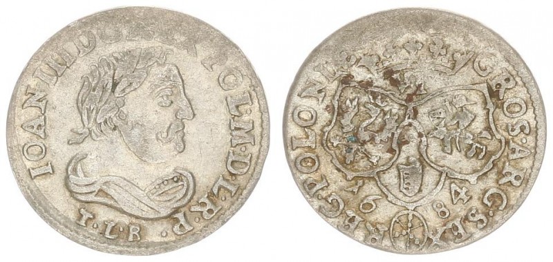 Poland 6 Groszy 1684 TLB John III Sobieski (1674-1696). Crown coins TLB. Bydgosz...