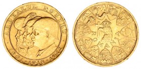 Romania 20 Lei 1944 Romanian Kings. Michael I(1940-1947). Averse description: Attached busts of Michael the Brave; Ferdinand I and Michael II. Averse ...