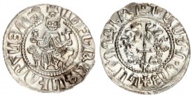 Armenia 1 Tram Levon I (1198-1219) Av.: Levon seated facing on throne decorated with lions. holding cross and lis. with feet resting upon footstool. R...