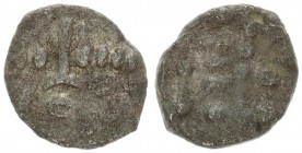 Celtic Britain 1 Stater Durotriges Circa 58-45 BC. AR Stater Cranborne Chase Type. Durotrigan wreath pattern with upward-facing leaves / Triple-tailed...