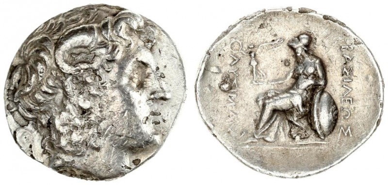 Greece Trace 1 Tetradrachma Lysimachus 321-281 BC. Tetradrachm 287/281 BC indefi...