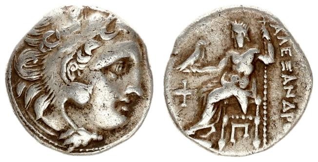 Greece Macedon 1 Drachma Antigonos I Monophthalmos 320-306 BC. Struck in the nam...