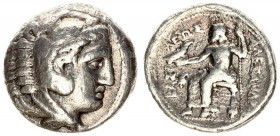 Greece Macedon 1 Tetradrachma Philip III Arrhidaios 323-317 BC. In the name and types of Alexander III. Amphipolis struck under Antipater circa 323-32...