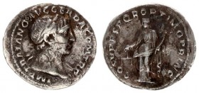 Roman Empire 1 Denarius Traianus AD 98-117. Roma. Avers: IMP TRAIANO AVG GER DAC P M TR P COS V P P. Revers: COS V PP S P Q R OPTIMO PRINC. Silver. RI...