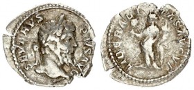 Roman Empire 1 Denarius Septimius Severus AD 193-211. Roma. SEVERVS PIVS AVG laureate head of Septimius Severus right / LIBERA-LI[TAS] AVG VI Liberali...