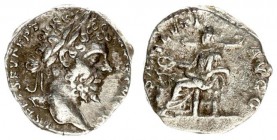 Roman Empire 1 Denarius Septimius Severus AD 193-211. Roma. A.D. 198. Averse: L SEPT SEVERVS PER - AVG P IMP XI. Averse description: Laureate head of ...